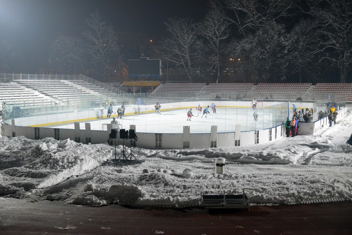 Kameramani HUSTE.tv testovali ľad pred Winter Classic! Čo treba zlepšiť?